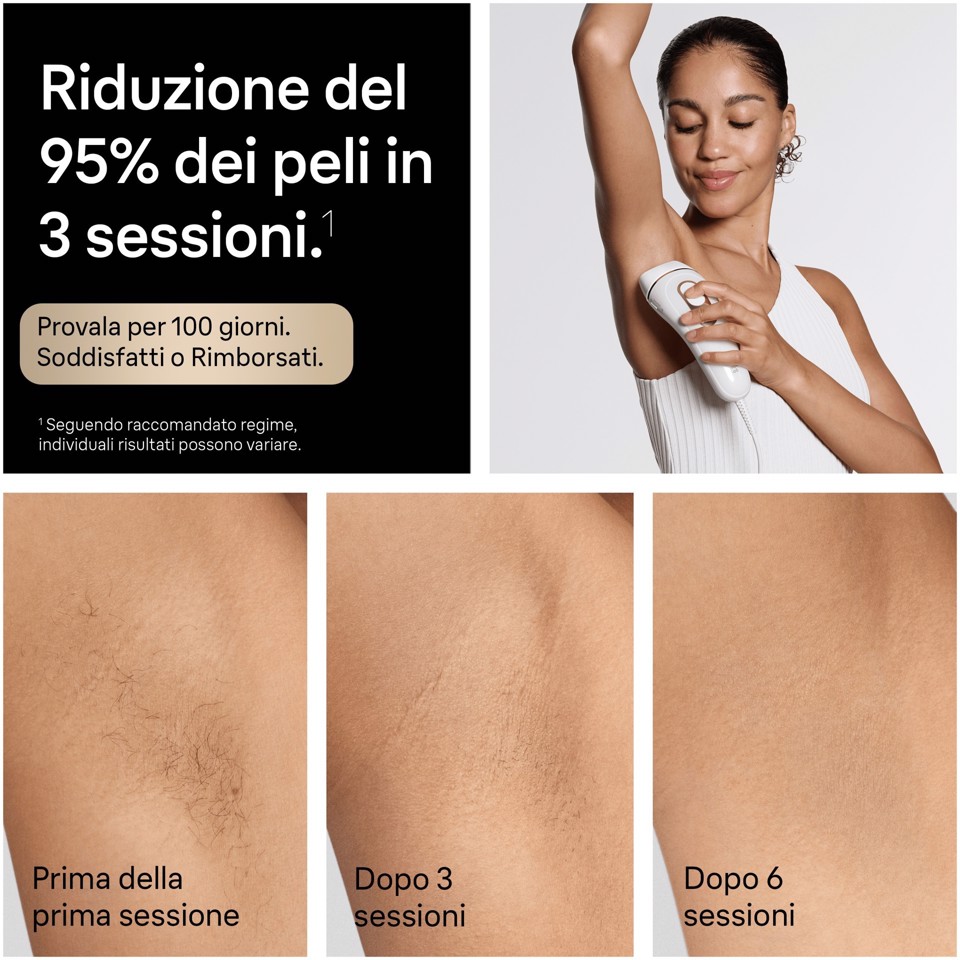 Braun Silk-expert Pro Silk·expert Pro 5, Epilatore A Luce Pulsata, 2 Testine E Custodia, PL5210