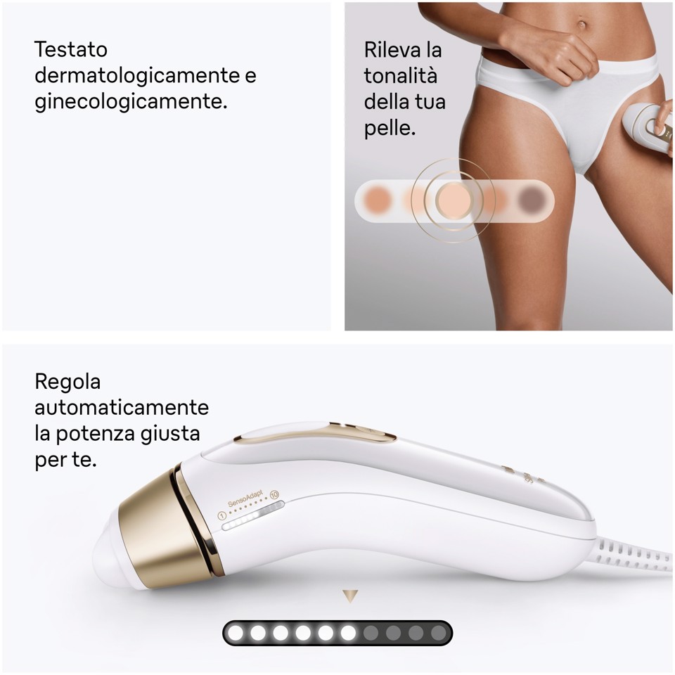 Braun Silk-expert Pro Silk·expert Pro 5, Epilatore A Luce Pulsata, 2 Testine E Custodia, PL5210