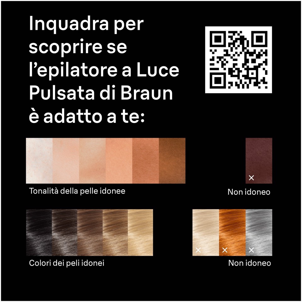 Braun Silk-expert Skin I·Expert Epilatore A Luce Pulsata Smart, Epilazione a Casa, Con App Gratuita, 2 Testine, PL7211