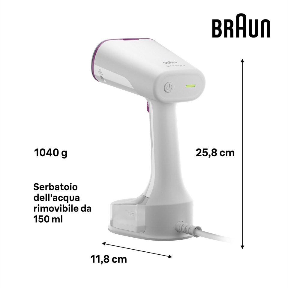 Braun STIRATORE VERTICALE QUICKSTYLE 5 GS5011PU