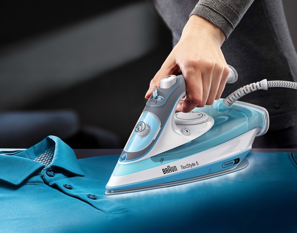 Braun TexStyle 5 FERRO A VAPORE FREESTYLE 5 SI5006BL