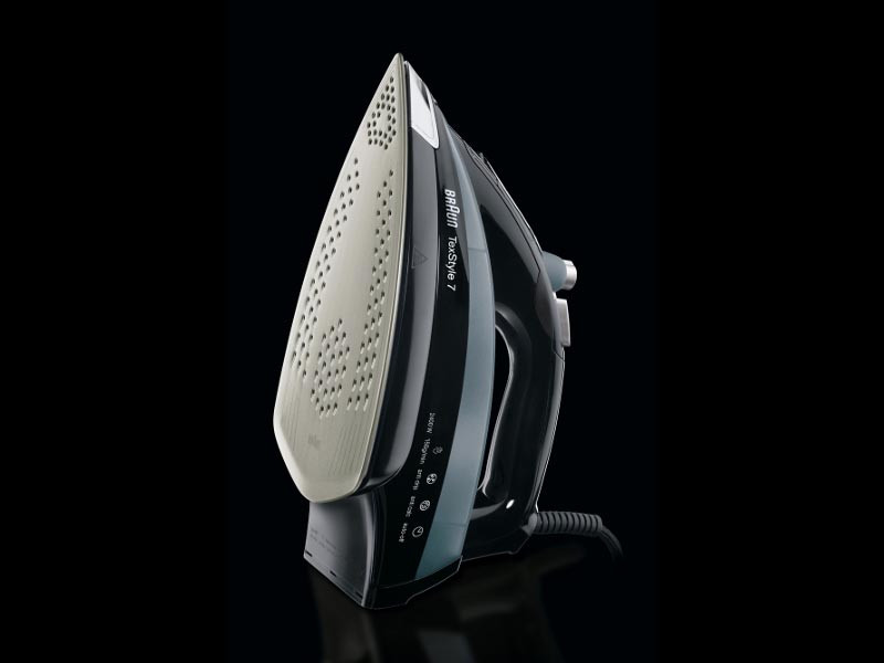 Braun TexStyle 7 TS745A Ferro a vapore Eloxal 2400 W Nero, Grigio