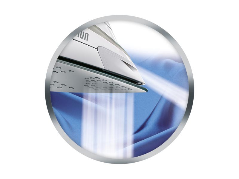 Braun TexStyle 7 TS745A Ferro a vapore Eloxal 2400 W Nero, Grigio