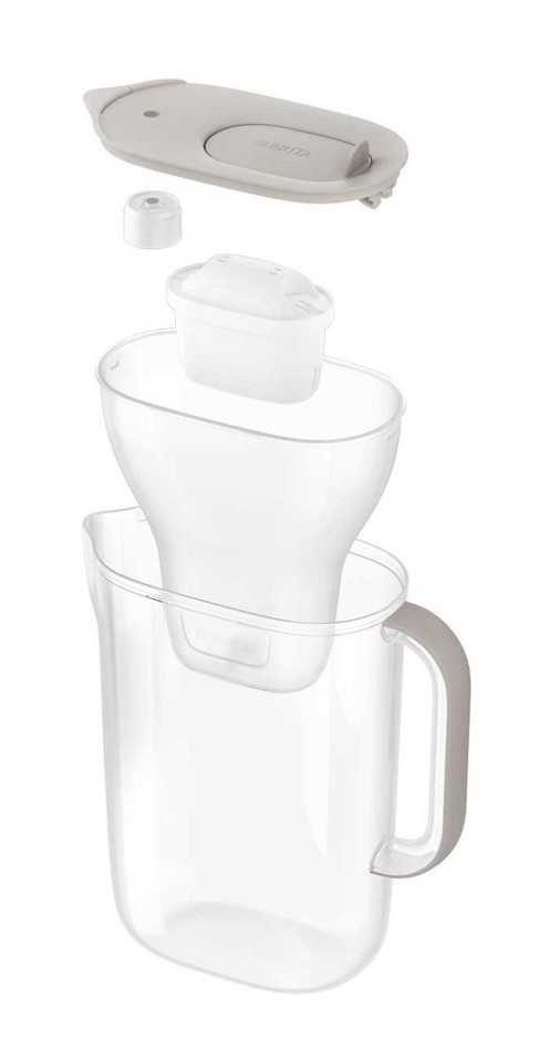 Brita Caraffa filtrante Style Essential Sand (2,4L) incl. 1 x filtro MAXTRA PRO PURE PERFORMANCE & 1 x filtro MAXTRA PRO LIMESCALE EXPERT