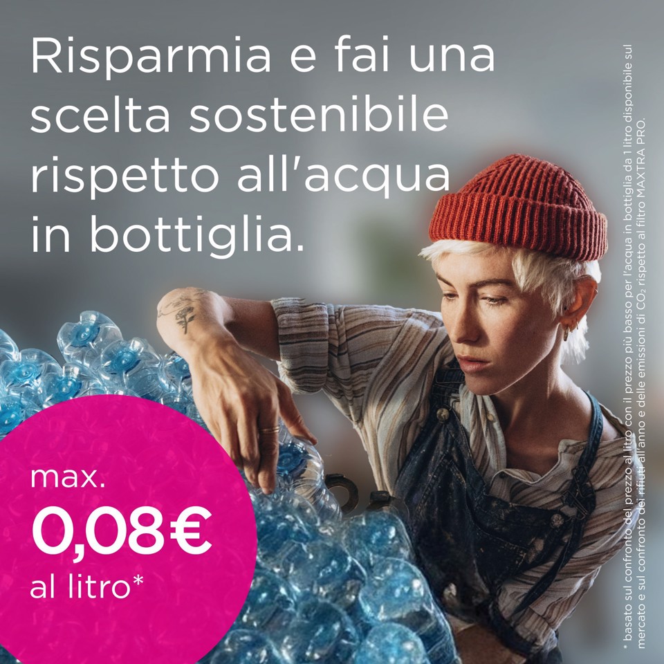 Brita Filtro acqua rubinetto MAXTRA PRO Pure Performance (ex All-in-1) confezione da 3 filtri - Riduce cloro, calcare, PFAS e metalli, filtro originale compatibile con caraffa acqua filtrante