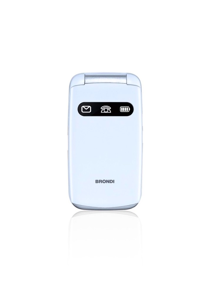 Brondi Amico Favoloso 7,11 cm (2.8") Bianco Telefono di livello base