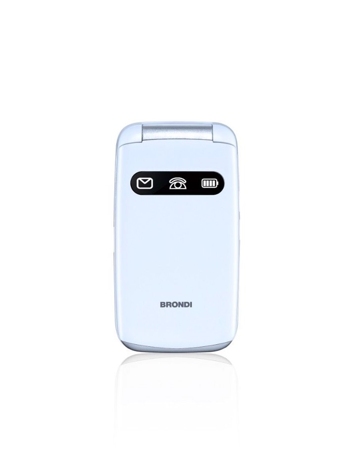 Brondi Amico Favoloso 7,11 cm (2.8") Bianco Telefono di livello base