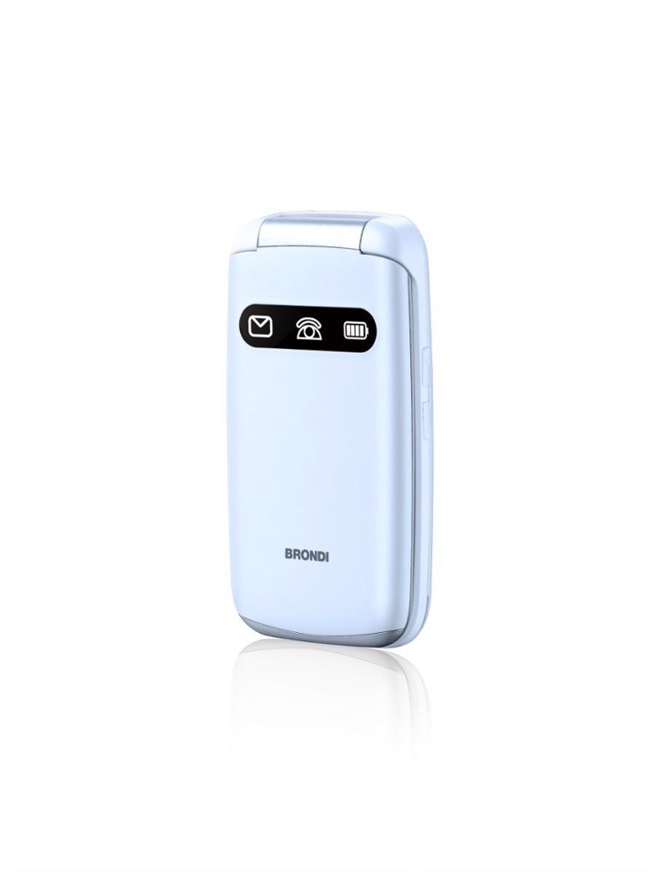Brondi Amico Favoloso 7,11 cm (2.8") Bianco Telefono di livello base
