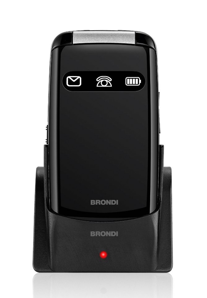 Brondi Amico Favoloso 7,11 cm (2.8") Nero Telefono di livello base
