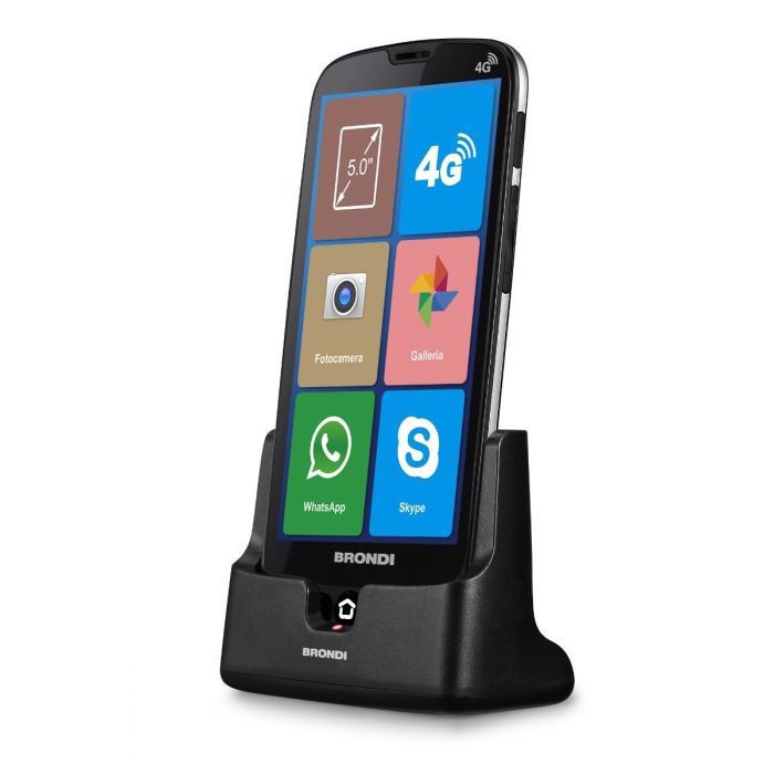 Brondi Amico Smartphone XS 12,7 cm (5") Doppia SIM Android 10 4G USB tipo-C 1 GB 8 GB 2200 mAh Nero