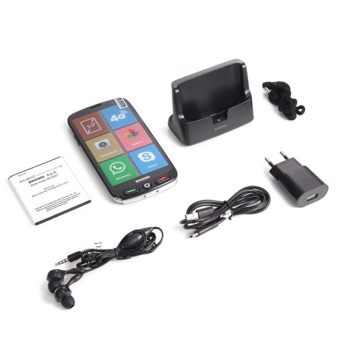 Brondi Amico Smartphone XS 12,7 cm (5") Doppia SIM Android 10 4G USB tipo-C 1 GB 8 GB 2200 mAh Nero