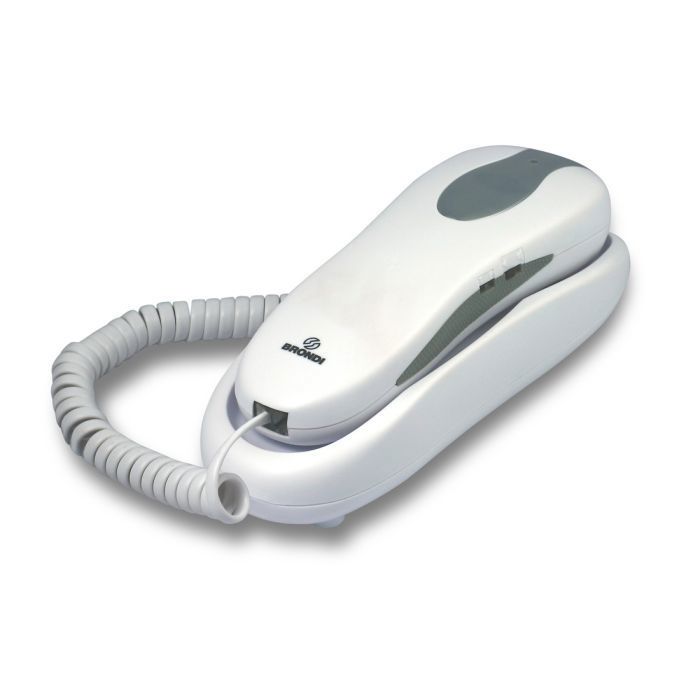 Brondi Nemo Telefono analogico Blu, Bianco, Nero