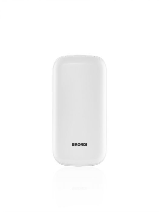Brondi Stone 6,1 cm (2.4") 86 g Bianco Telefono cellulare basico