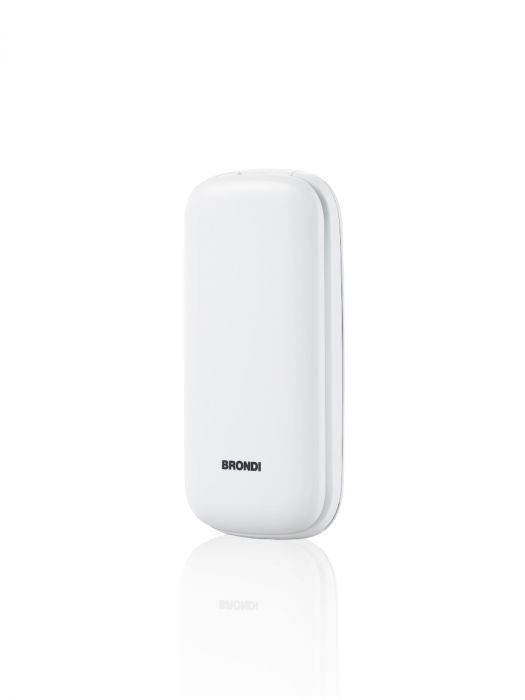 Brondi Stone 6,1 cm (2.4") 86 g Bianco Telefono cellulare basico