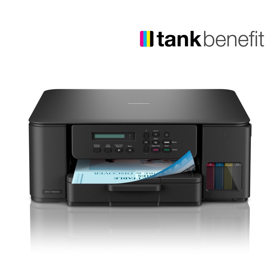 Brother DCP-T580DW stampante multifunzione inkjet a serbatoio A4