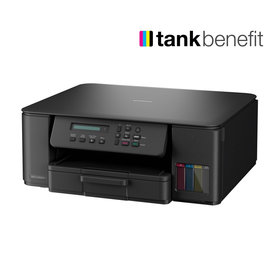 Brother DCP-T580DW stampante multifunzione inkjet a serbatoio A4