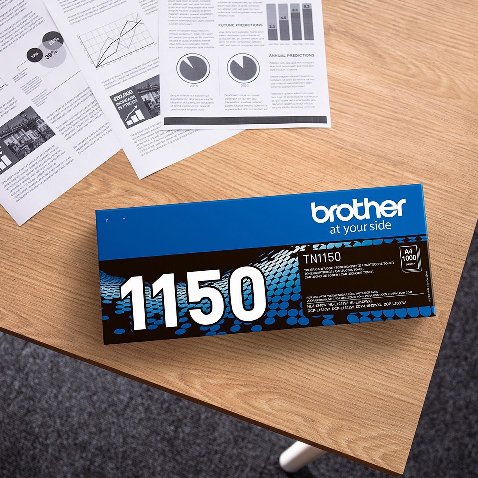 Brother TN-1150 toner 1 pz Originale Nero