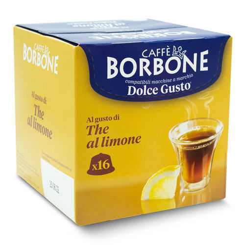 Caffe Borbone Capsule per Dolcegusto Tè al limone 16 pz