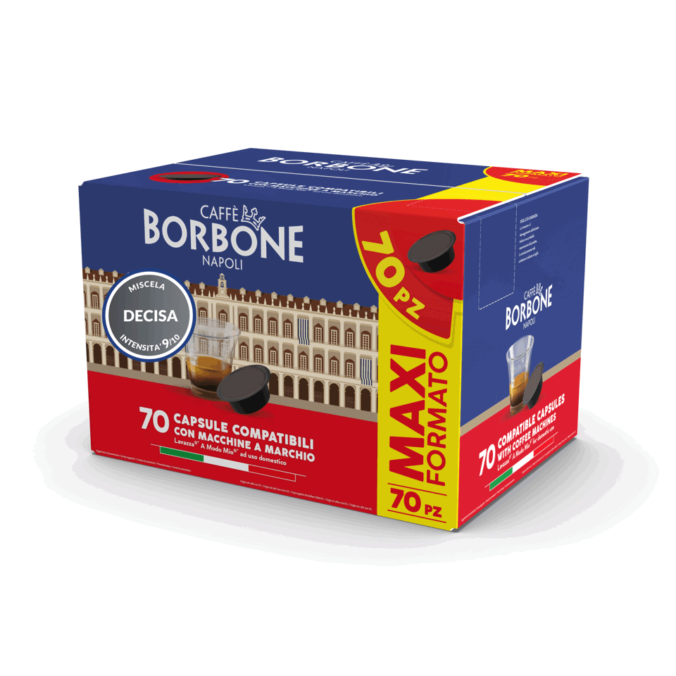 Caffè Borbone Capsule per Lavazza a modo mio decisa 70 pz