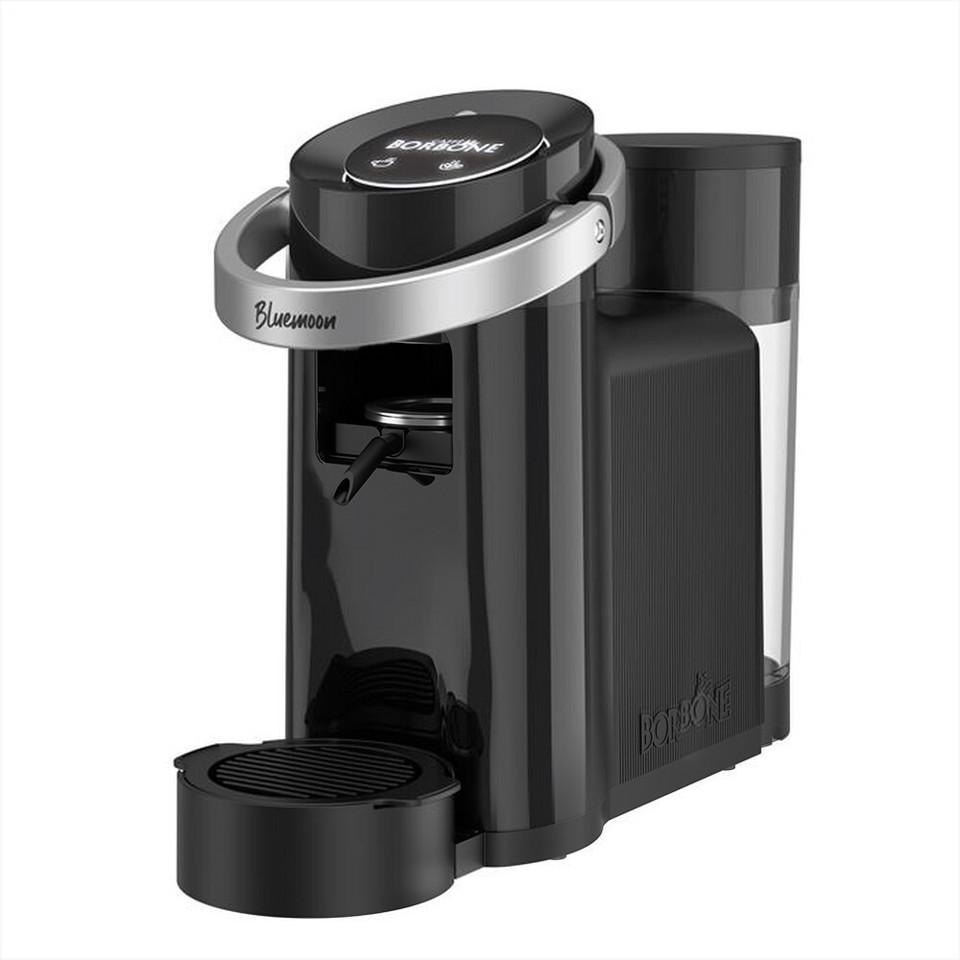 Caffè Borbone Bluemoon Macchina da Caffè a Cialde ESE 44mm – Multifunzione per Espresso, Infusi e Bevande Calde, Pressione 15 bar, Serbatoio 0.9L - Nero