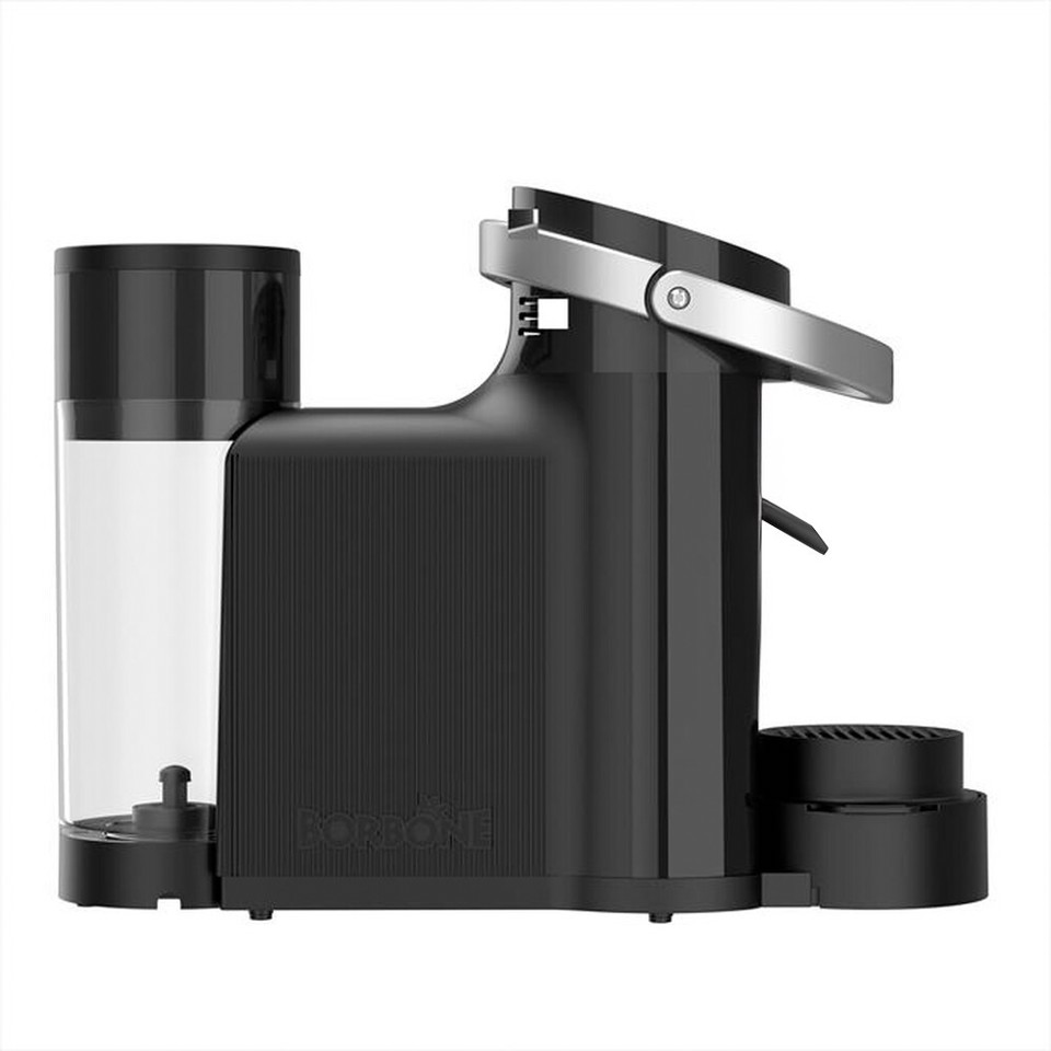 Caffè Borbone Bluemoon Macchina da Caffè a Cialde ESE 44mm – Multifunzione per Espresso, Infusi e Bevande Calde, Pressione 15 bar, Serbatoio 0.9L - Nero