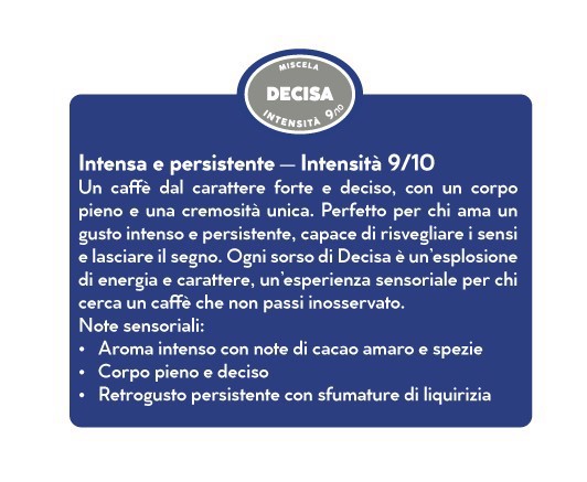 Caffè Borbone Capsule Compatibili sistema A Modo Mio - Miscela Decisa - 120 capsule
