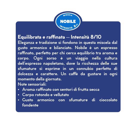 Caffè Borbone Capsule Compatibili sistema A Modo Mio - Miscela Nobile - 120 capsule