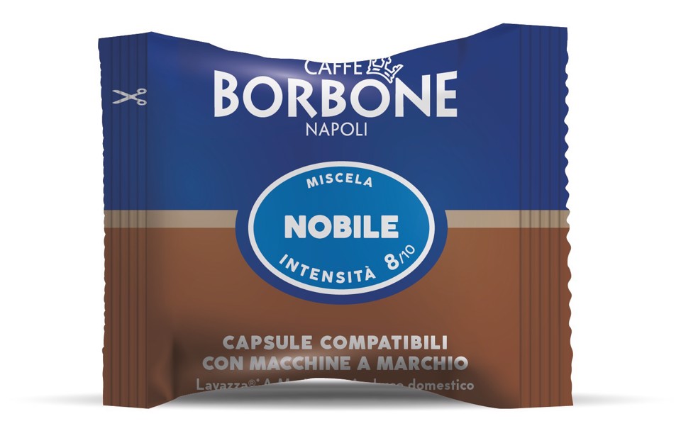 Caffè Borbone Capsule Compatibili sistema A Modo Mio - Miscela Nobile - 120 capsule