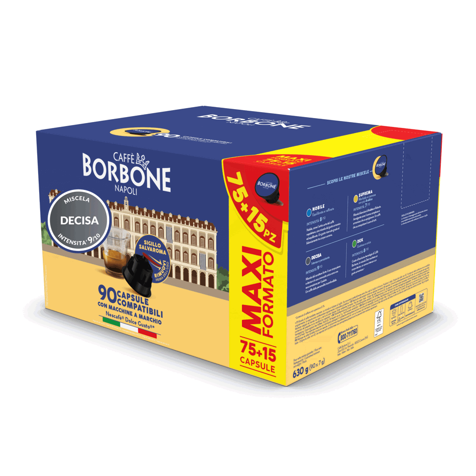 Caffe Borbone Capsule per Dolcegusto Miscela Decisa 90 pz