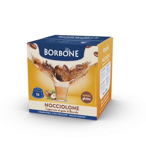 Caffè Borbone Capsule per Dolcegusto Nocciolone 16 pz
