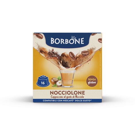 Caffè Borbone Capsule per Dolcegusto Nocciolone 16 pz