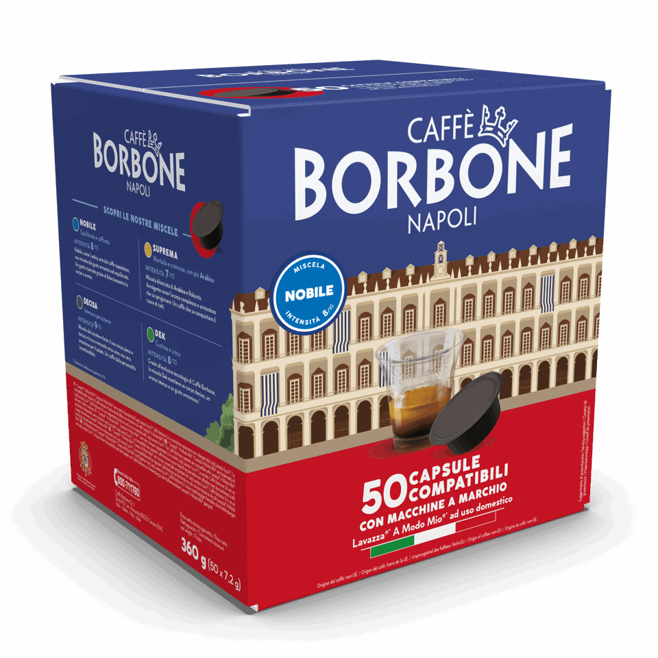Caffè Borbone Capsule per Lavazza a modo mio caffè Nobile Capsule 50 pz