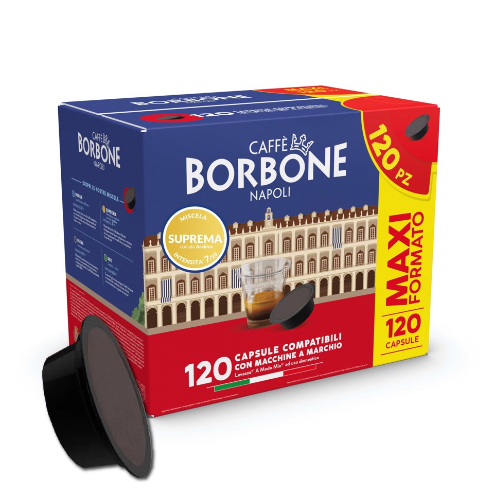 Caffe Borbone Capsule per Lavazza a modo mio caffè Suprema 120 pz