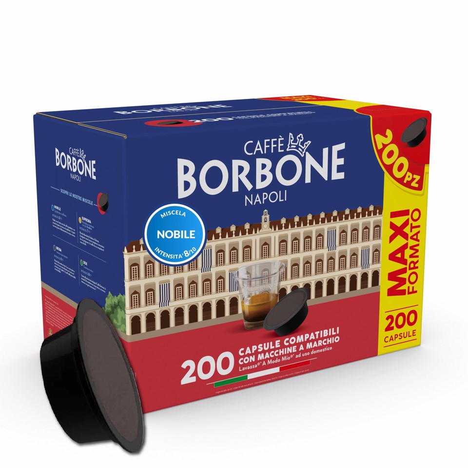 Caffè Borbone Capsule per Lavazza a modo mio Nobile 200 pz