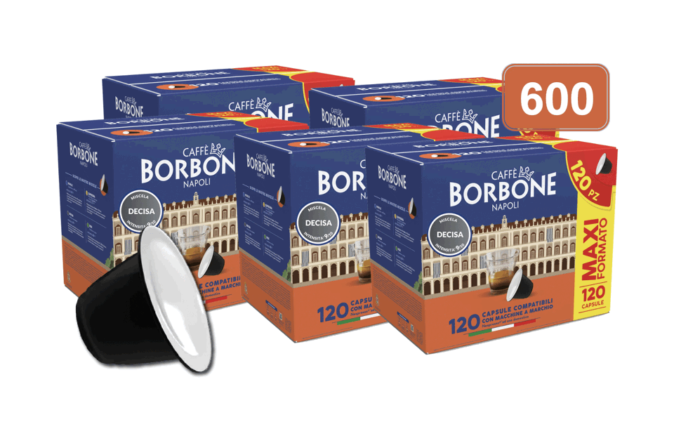 Caffè Borbone Capsule per Nespresso Miscela Decisa PACK 600 pz
