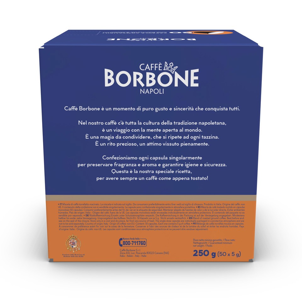 Caffè Borbone Capsule per Nespresso Miscela Dek 50 pz