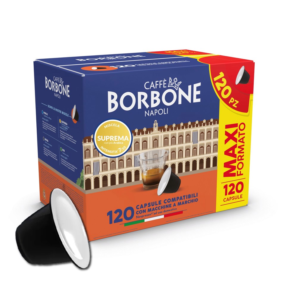 Caffe Borbone Capsule per Nespresso Suprema 120pz