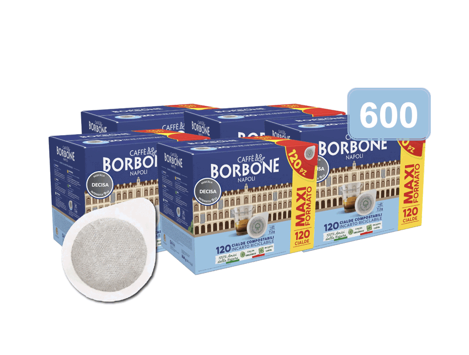 Caffè Borbone Cialda Miscela Decisa PACK 600 pz