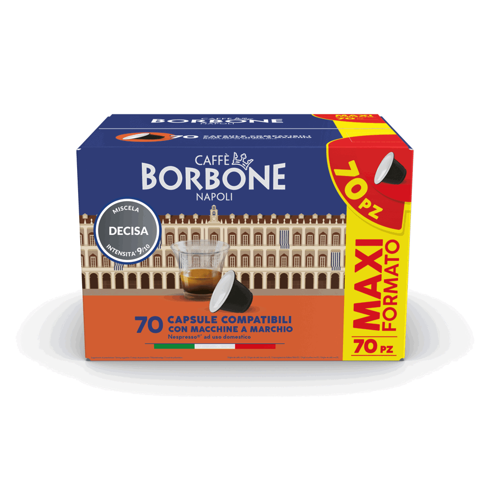 Caffè Borbone Capsule nespresso miscela decisa 70 pz