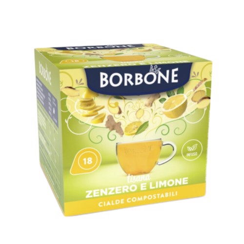 Caffè Borbone Tisana Zenzero e Limone 18 pz