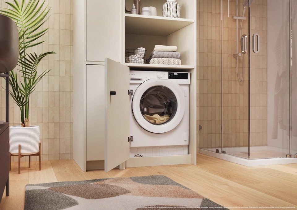 Candy BC448M4D8J-S lavatrice Caricamento frontale 8 kg 1400 Giri/min Bianco