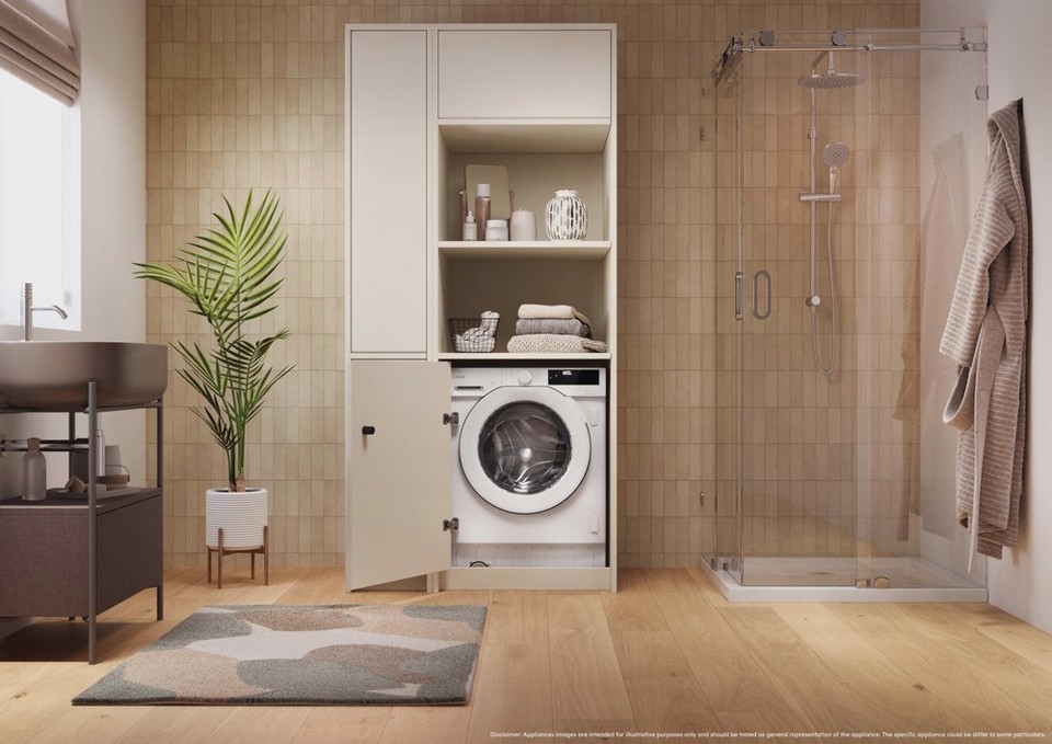 Candy BC448M4D8J-S lavatrice Caricamento frontale 8 kg 1400 Giri/min Bianco