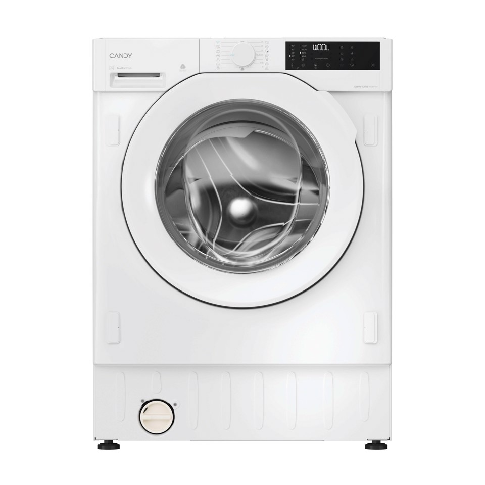 Candy BC4S485M4D8-S lavasciuga Da incasso Caricamento frontale Bianco