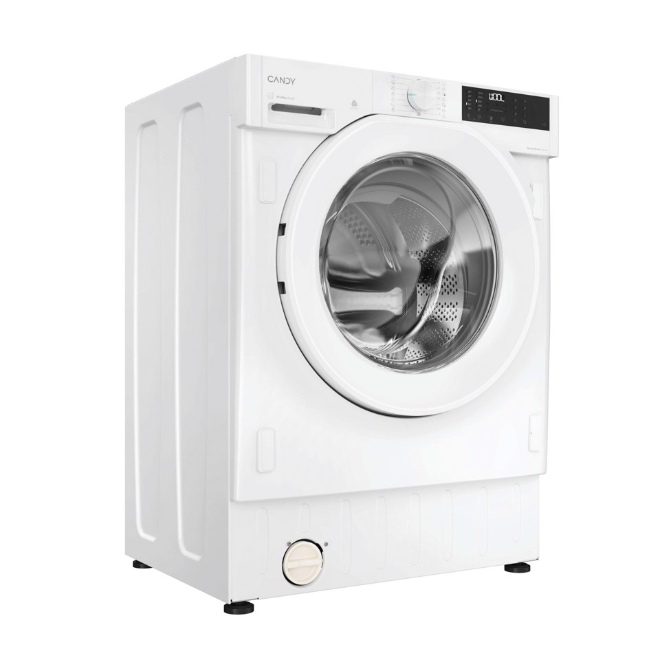 Candy BC4S485M4D8-S lavasciuga Da incasso Caricamento frontale Bianco