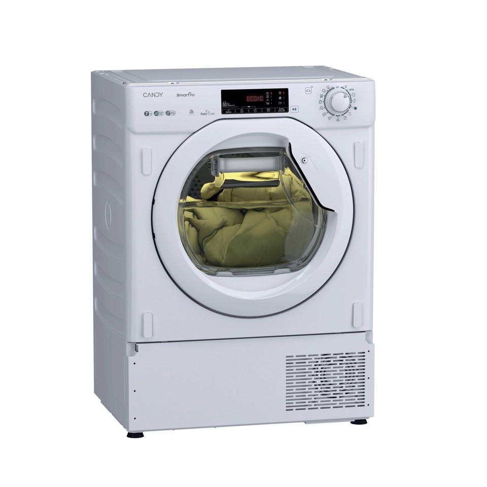 Candy BCTD H7A2TE-S asciugatrice Da incasso Caricamento frontale 7 kg Bianco