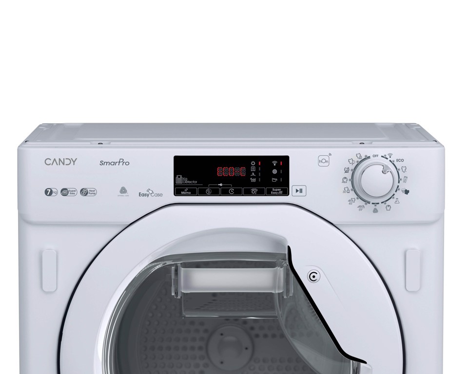 Candy BCTD H7A2TE-S asciugatrice Da incasso Caricamento frontale 7 kg