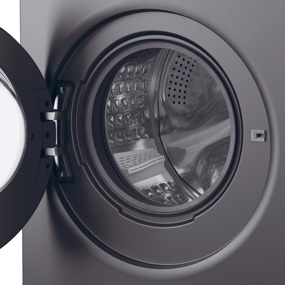 Candy BR 48B6G-S lavatrice Caricamento frontale 8 kg 1400 Giri/min Antracite