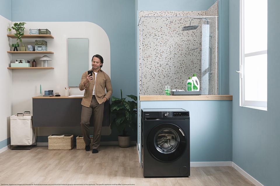 Candy BR 48B6G-S lavatrice Caricamento frontale 8 kg 1400 Giri/min Antracite