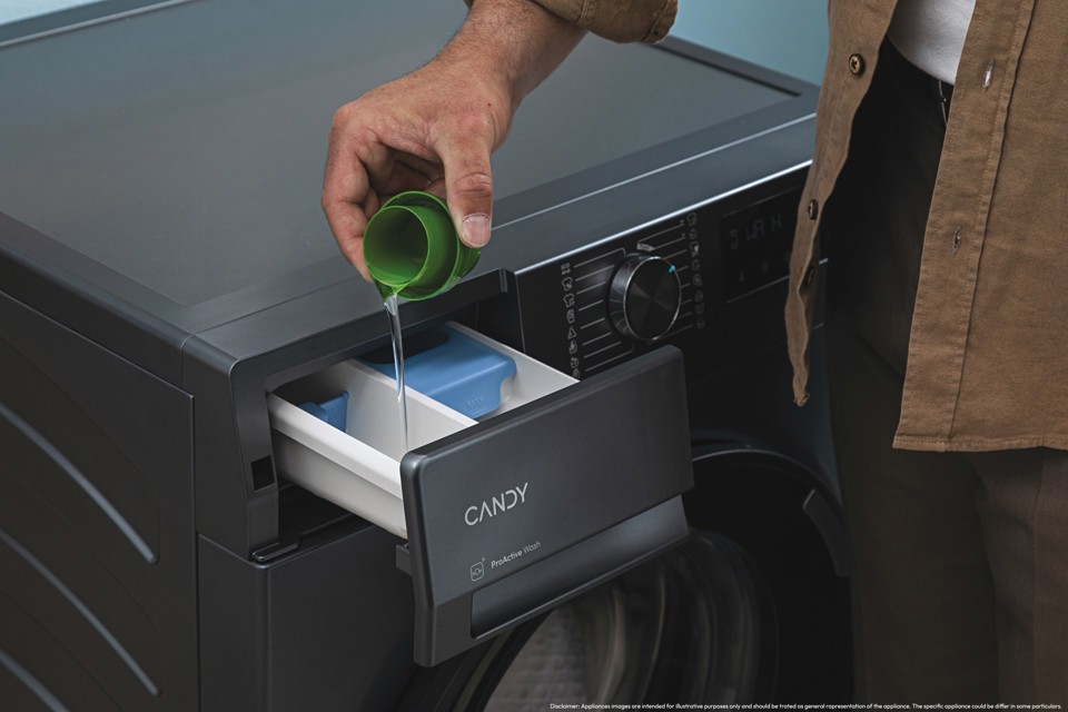 Candy BR 48B6G-S lavatrice Caricamento frontale 8 kg 1400 Giri/min Antracite