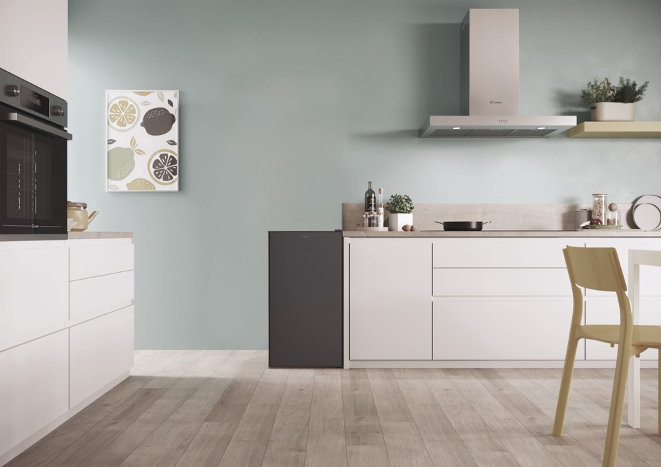 Candy CHASD4385EBC Libera installazione 90 L Nero